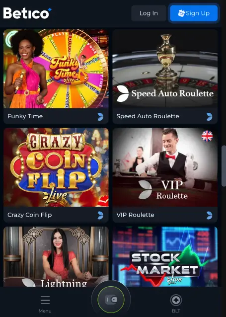 Scarica l’app Monopoly Live da Betico