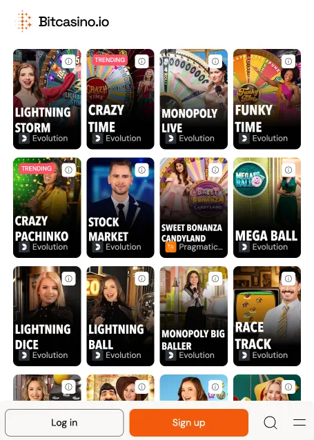 Scarica l’app Monopoly Live da Bitcasino
