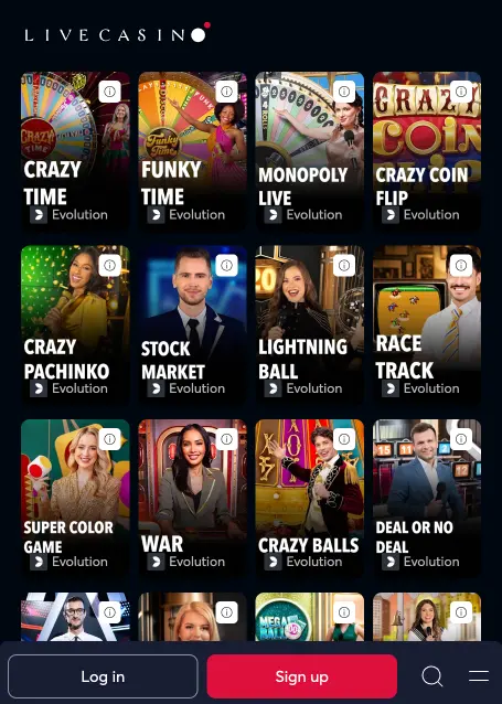 Scarica l’app Monopoly Live da Live Casino