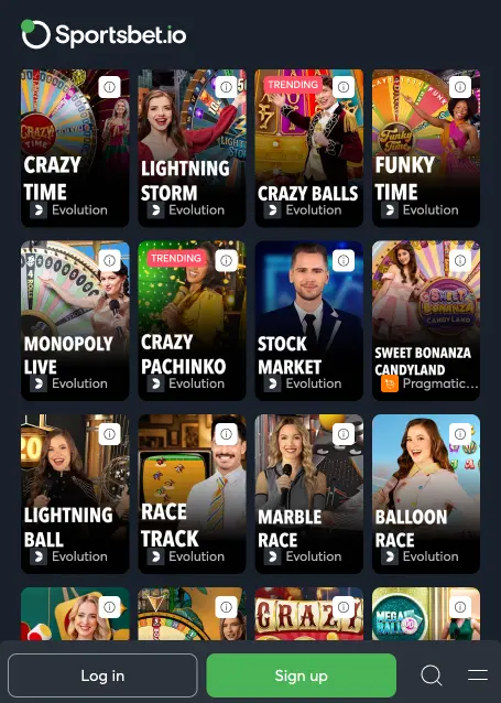 Scarica l’app Monopoly Live da Sportsbet